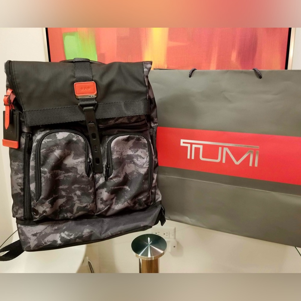 Preloved TUMI Alpha Bravo Camo Backpack